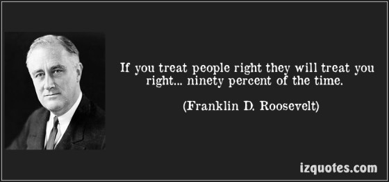 Treat People Quote