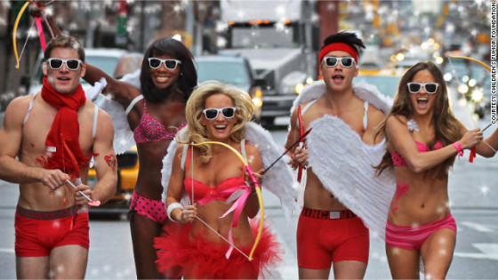 Random - Cupid Undie Run participants