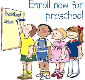 Enroll Now for Preschool