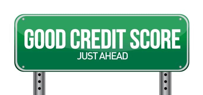 ways to improve your credit score -sign reading,"Good Credit Score - Just Ahead"