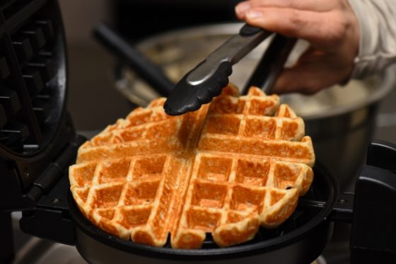 Kitchen gadgets- A waffle maker