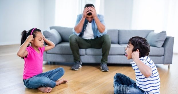 Sibling position in a blended family-A dad at wits end with two unruly kids