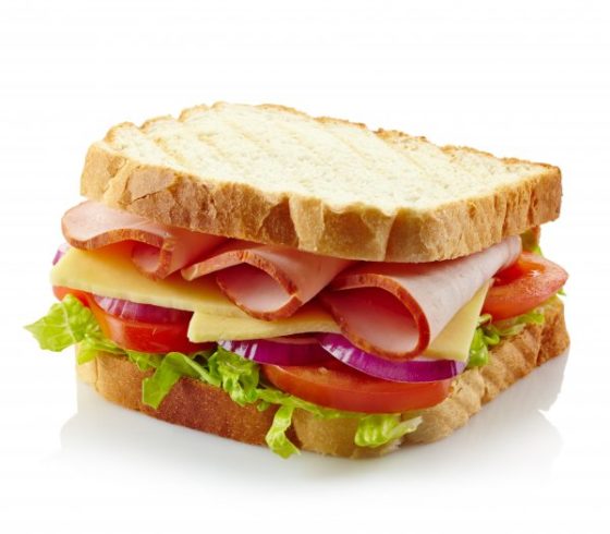 Healthy foods to help you sleep better- turkey sandwich