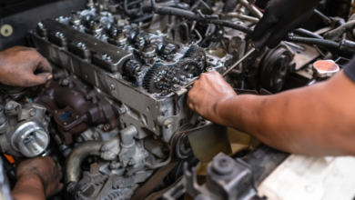 How To Care For Your Diesel Engine - A man working on an engine.