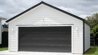 Maximizing Space In Your One-Car Metal Garage - a metal garage.