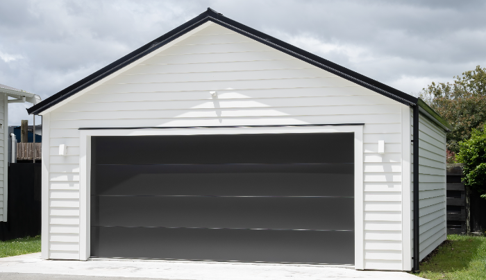 Maximizing Space In Your One-Car Metal Garage - a metal garage.