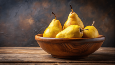 World Pear Day - a bowl of pears