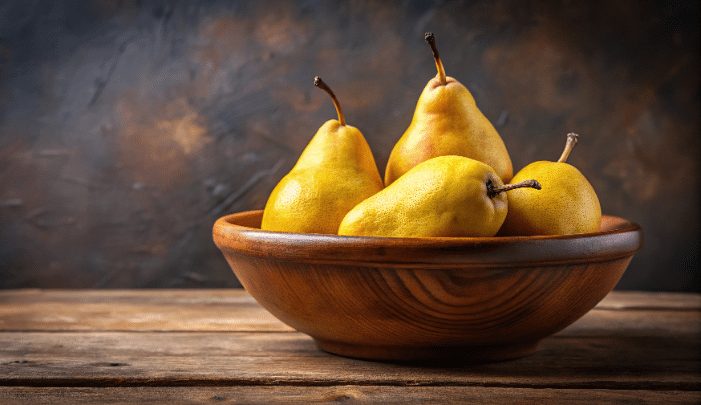 World Pear Day - a bowl of pears