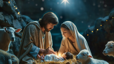 The true spirit of Christmas - The birth of Jesus Christ