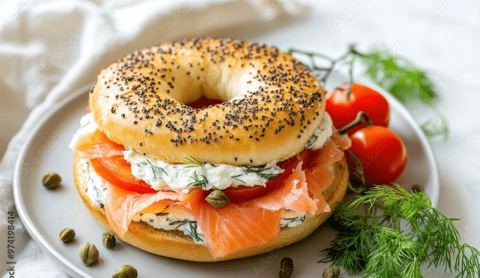 National Bagel Day - Delicious looking bagel