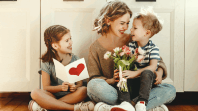 Stepmother’s Day Tribute-Stepchildren celebrating their stepmom