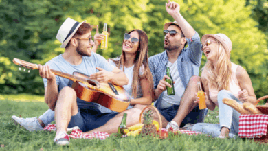 International Picnic Day - friends having a picnic