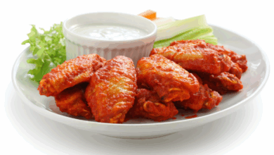 Fun facts about National Chicken Wings Day - A plate of delicious wings