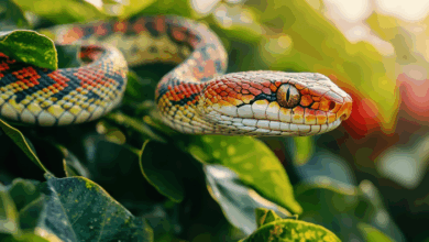 World Snake Day - A snake in a forest