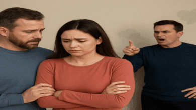 Co-parenting with a difficult ex-Biodad ex-husband criticizing the blended family couple