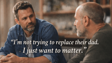 stepdad struggles-Two stepdads in conversation