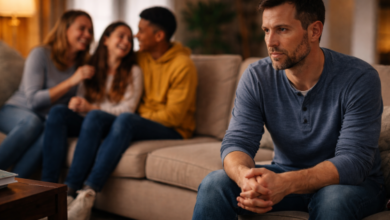 Stepdad feeling like an outsider