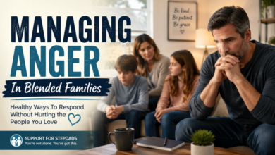 Managing anger in blended families